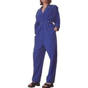 Vintage cobalt blue jumpsuit
